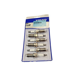 6 Genuine Volvo OEM Spark Plug Set S60 S80 S80L V60/70 XC60/70/90 3.0L 6CYL TURB